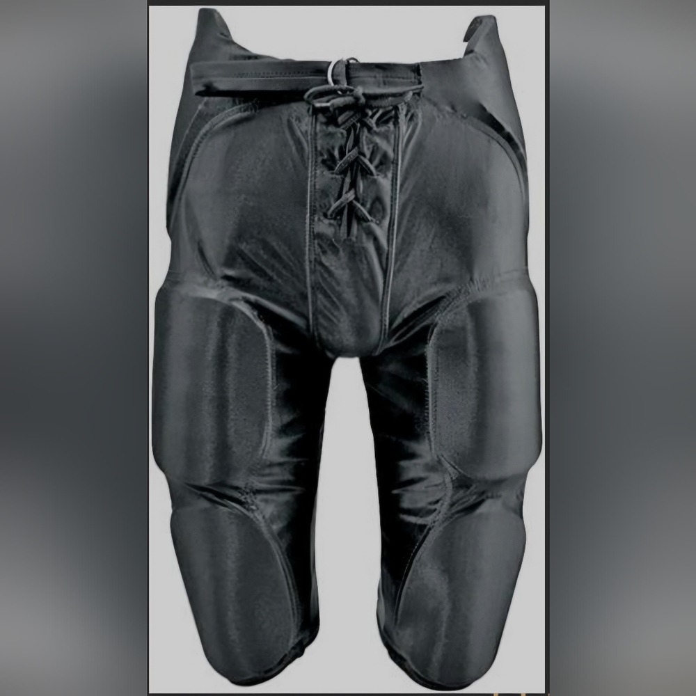 Kids Black Padded Sports Pants